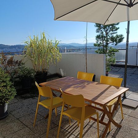 Bright Penthaus Apartement, With A Wonderful View Любляна Экстерьер фото